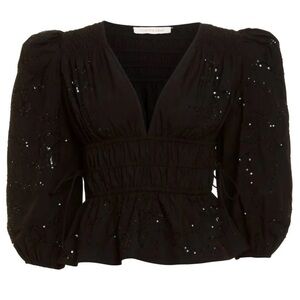 LOVE THE LABEL NEW TOP, Elle top, black